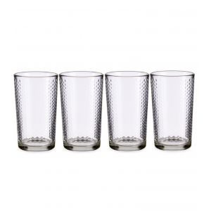 Image de Wadiga Set de 4 Verres &agrave; Eau Points - 225ml