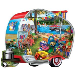 Master pieces Puzzle Campeurs Heureux