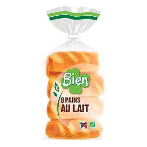 Pains au lait x8 - 280g bio