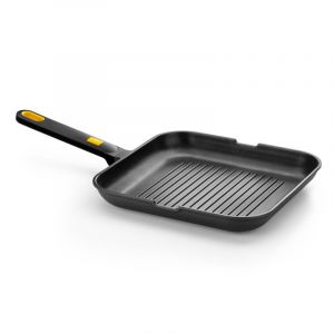 Bra Grill Daily Pro en fonte d'aluminium 280x530mm antiadhésif sans PFOA adapté à l'induction