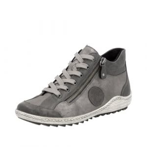 Remonte Femme R1477 Bottes Courtes, Gris, 37 EU