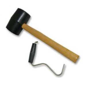 Highlander Maillet en caoutchouc et Extracteur