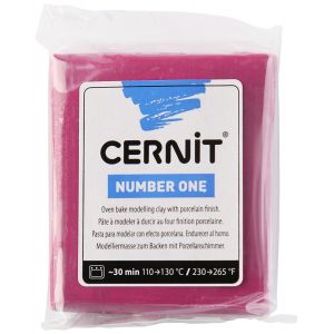 Image de Cernit Number one - Rouge bordeaux 56 gr