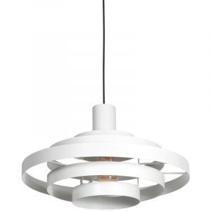 Steinhauer Suspension - blanc - m&eacute;tal - &Oslash; 50cm - E27 - 4217W