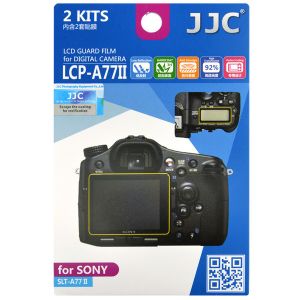 Jjc Lot de 2 films de protection pour Sony A77 II (LCP-A77II)