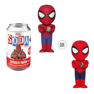 Funko Marvel Comics Japanese Spider-Man w/Glow Chase Vinyl Soda Figure