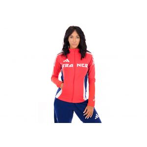 Adidas Training France vêtement running femme Rouge - Taille XXS