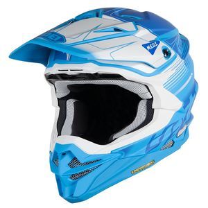 Shoei Casque cross VFX-WR Zinger bleu/blanc - S