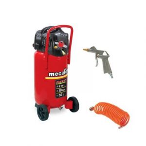 Mecafer Compresseur vertical 50L 2HP + accessoires