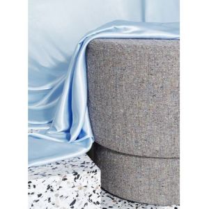 Image de Normann Copenhagen Pouf Silo - Piazza Grey - M Bleu