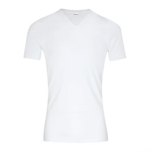 Eminence Tee-shirt col V manches courtes PUR COTON PREMIUM FAIT EN FRANCE .