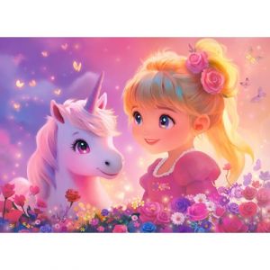 Castorland La Princesse et la Licorne