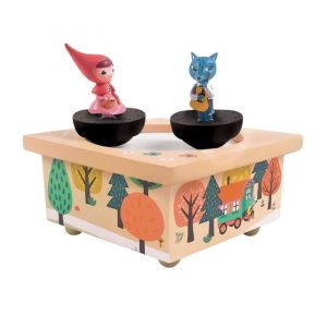 Trousselier Boîte à musique magnétique Petit Chaperon Rouge