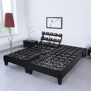 BELLECOUR LITERIE | Jeu de 2 sommiers électriques Mondor | 160x200 cm