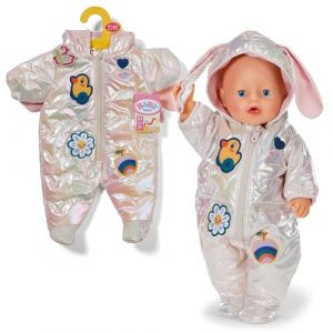 Zapf Creation BABY born Schneeanzug Creme 43cm