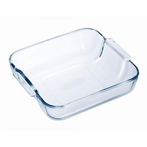 Pyrex Classic - Plat à Four Carré en Verre 25x21 cm