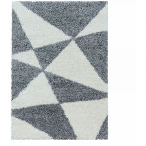 Image de Bobochic Tapis shaggy SIDI 60x110 Gris - Gris