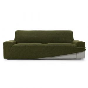 SOFASKINS Housse de canapé Super élastique, 3 Places, Respirante, Confortable et Durable, Facile à Installer, Dimensions (180-230 cm), Couleur Herbe