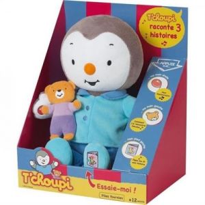 Jemini Peluche T CHOUPI Raconte moi une histoire ± 30 cm Enfant Mi te