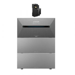 Anker KIT Solix Solarbank 2 E1600 AC avec 2xBP2700 + Compteur Intelligent - Centrale photovoltaïque balcon Plug and Play