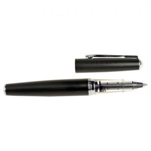 Herbin 21600T - Stylo roller métal, rechargeable, coloris noir