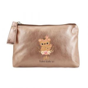 Trousse Dore Maquillage Stylo Poc tte Ourson Maman