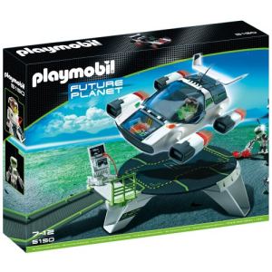 Image de Playmobil 5150 Future Planet - Jet des E-Rangers avec rampe de lancement