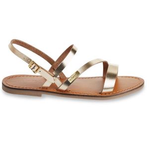 Les Tropéziennes par M. Belarbi Sandales cuir Baden Or - Taille 36;38