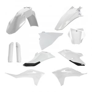 Acerbis Kit plastiques complet Gas Gas 125 MC 2021 blanc
