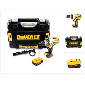 Dewalt DCD 996 NT Perceuse visseuse &agrave; percussion sans fil 18V 95Nm Brushless + 1x Batterie 4,0Ah + Coffret de transport - sans