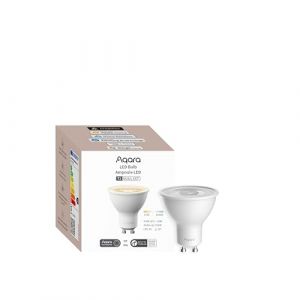 Ampoule connectée Aqara GU10 4,9 W 450 lm IRC90 compatible Zigbee Bluetooth Alexa Google HomeKit