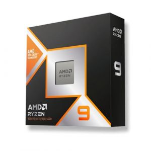 AMD Ryzen 9 9900X3D avec Technologie 3D V-Cache, 12 c&oelig;urs/24 Threads, 140 Mo de Cache, TDP 120 W, Socket AM5, fr&eacute;quence Max jusqu'&agrave; 5,5 GHz, DDR5 et PCIe 5.0