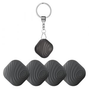 Nutale Localisateur D'objets de Cl&eacute; Portefeuilles, 4PCS Key Finder Anti-Perte T&eacute;l&eacute;phone Chercheur Alarme Trouve-cl&eacute;s, avec Porte Cl&eacute;s Localisateur et Traqueur Sonore pour Retrouver Cl&eacute;s