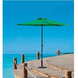 Image de Parasol alu avec manivelle 3m vert anis