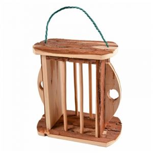 Duvo+ Râtelier à foin en écorce de bois pour rongeurs