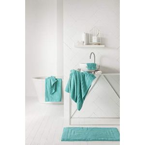 Today Maxi Drap de bain uni en Coton Bleu 90x150 cm