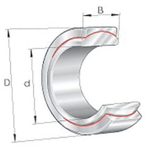 FP Rotules radiales GE40 UK2RS 40mm Ext. 62mm B.28mm ina