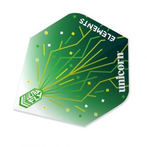Unicorn Fléchettes Elements Thunderstorm Ultrafly Flards Taille Unique Vert