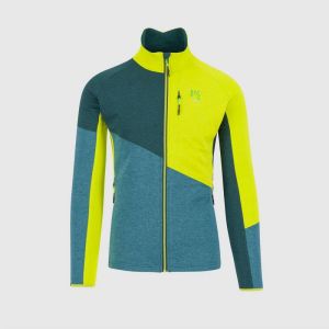 Karpos Federa Full-Zip Fleece - Polaire homme Balsam Forest Kiwi Colada L