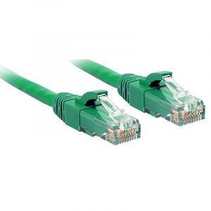 Lindy Cable de Red CAT6 U/UTP 1m Verde