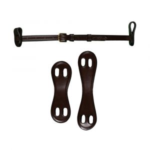 Dyon Sous barbe pour cheval avec 2 attaches amovibles Dy'on 1/2
