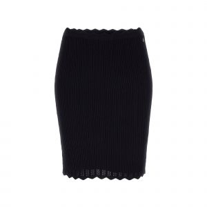 Guess Mini-Jupe En Maille Pointelle