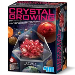 4M - Kidz Labs Science in action: CRYSTAL GROWING - ESPACE / Rouge