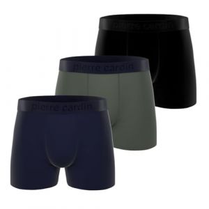 Pierre Cardin Underwear Homme Pc/1/Bc/Pk3 Boxeur Ajusté, Noir/Bleu/Vert, XXL EU