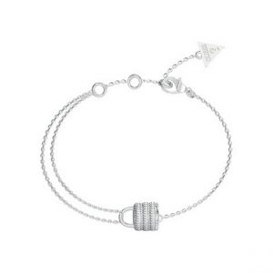 Bracelet Femme Guess Bijoux Guess My Secret - JUBB05418JWRHS Acier Argent