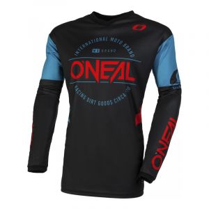 O'neal Maillot cross Element Brand V.23 noir/bleu- M