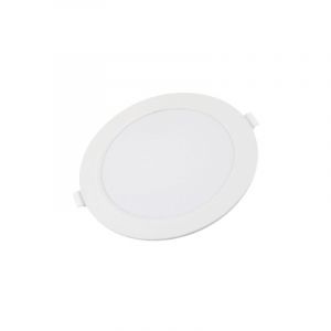 Image de Optonica Mini panneau rond LED - 24W - 1920lm - Blanc chaud - D300x27mm - IP20