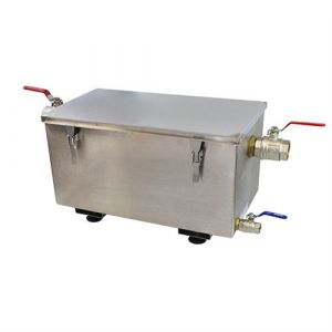 Bac &agrave; Graisse Inox 304 44 Litres Capacit&eacute; 100 Couverts L2G