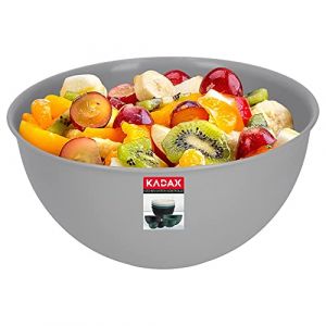 Bol de Cuisine - KADAX - 5 L - Plastique - Gris - Compatible Lave-Vaisselle