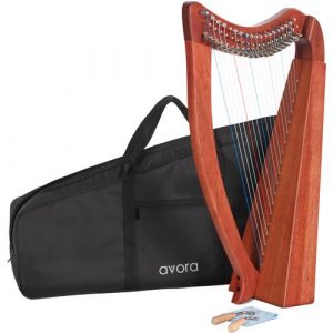 Avora Harpe Celtique Acajou 19 Cordes